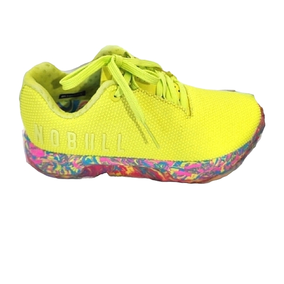Nobull cross-training shoes size 7 neon green women's - Picture 11 of 12